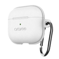 araree AirPods (第3世代)用ケース シリコン silicon case POPS White AR22186AP3WH