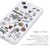 Dparks iPhone 13 Pro用ソフトクリアケース I LOVE PARIS DS21186I13P-イメージ6