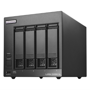 I・Oデータ 4ドライブNAS(ネットワークHDD) 4TB HDL4-LV04B-イメージ1