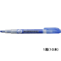ゼブラ 蛍光オプテックス1 EZ ダークブルー 10本 1箱(10本) F883581-WKS11-DB