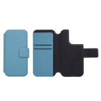 ディーフ Lサイズ(6．7～6．9インチ対応)用SNAPCOVER サックスブルー DCS-SC01LBU