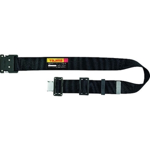 ＴＪＭデザイン 胴ベルト アルミワンタッチ黒バックル 黒 Sサイズ FC422EG-1680069-イメージ1