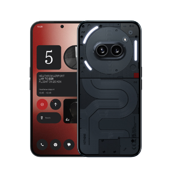 Nothing SIMフリースマートフォン Nothing Phone (2a) Black A10400067 Nothing OS 対応バンド 5G Sub6 4G LTE 3G UMTS WCDMA bands 2G GSM Wi Fi MIMO USB