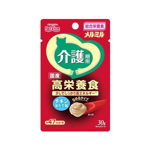 ペットライン キャネット メルミル 介護期用 チキン ほたて味 30g FCS2328-イメージ1