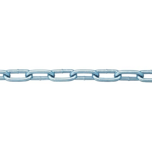 ニッサチェイン 鉄ユニクロ溶接リンクチェイン 4.8mm×30m 301.474.8277 FC961EV-IW2048-イメージ1