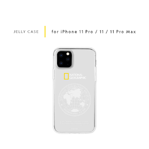 National Geographic iPhone 11 Pro Max用ソフトクリアケース Global Seal Jelly Case NG17187I65R-イメージ6