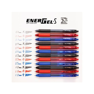 ぺんてる エナージェルエス 1.0mm 青 10本 FC92025-BL130-C-イメージ8