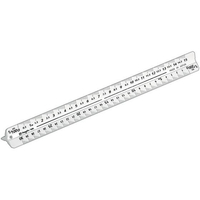 新潟精機 三角スケール 快段目盛 建築士用 15cm FC716NJ-TSB-15KD