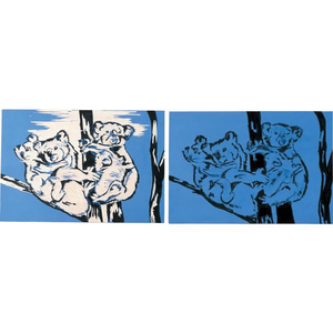 アーテック 安全カラー版画ベニヤ 小 300×225×4 FC911RD-20030-イメージ2