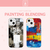 Dparks iPhone 13 Pro用ソフトケース Painting Blending MONO DS21188I13P-イメージ2