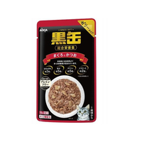 アイシア 黒缶パウチ まぐろとかつお 70g FCU9814