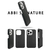 ABBI SIGNATURE iPhone 15 Pro用VINTAGE イタリアンレザー MagSafe対応バックカバー ワイン ABS26188I15PR-イメージ4