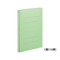 コクヨ ガバットファイル(中抜き) A4タテ 緑 10冊 F139077-ﾌ-VN90G
