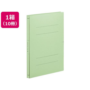コクヨ ガバットファイル(中抜き) A4タテ 緑 10冊 F139077-ﾌ-VN90G-イメージ1