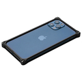 テラ スマホケース ソリッドバンパー for iPhone12ProMax GILD design ブラック GI-430B