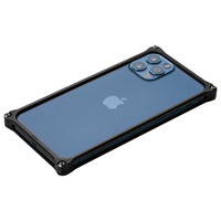 テラ スマホケース ソリッドバンパー for iPhone12ProMax GILD design ブラック GI-430B