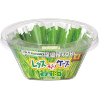 エムエーパッケージング レタスケース 小玉 18枚入 FC53804
