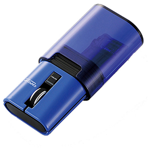 エレコム Bluetoothワイヤレスマウス CAPCLIP ブルー M-CC2BRSBU エレコム Bluetoothワイヤレスマウス CAPCLIP ブルー M-CC2BRSBU