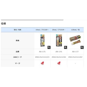 セメダイン スーパーXハイパーワイド クリア 120ml AX-177 FC630FF-4691571-イメージ5