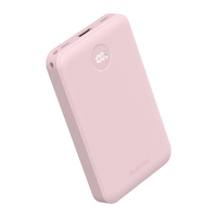 エレコム 残量表示機能付きモバイルバッテリー(10000mAh/22．5W) ピンク DE-C76-10000PN