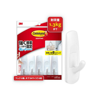3M コマンドフック お買い得パック Mサイズ FC754SY-CM1M-8HN