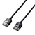 エレコム Cat6A LANケーブル(3．0m) ブラック LD-GPASS/BK3-イメージ1