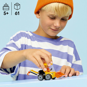 レゴジャパン LEGO シティ 60483 ラ - ホイールローダー 60483ﾗｲﾄﾞ-ﾎｲ-ﾙﾛ-ﾀﾞ--イメージ5