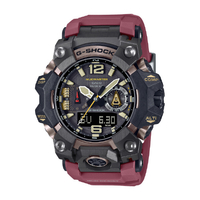 カシオ ソーラー電波腕時計 G-SHOCK Master of G MUDMASTER ブラック/レッド GWG-B1000-1A4JF