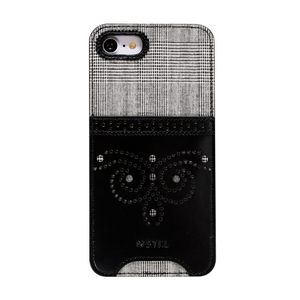 STI:L iPhone SE(第3世代)/SE(第2世代)/8/7用GENTLEMAN BROGUE ブラック ST8189I7-イメージ1