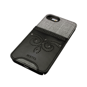 STI:L iPhone SE(第3世代)/SE(第2世代)/8/7用GENTLEMAN BROGUE ブラック ST8189I7-イメージ5