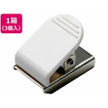 ソニック ミニマグネットクリップ 3個入 白 FC655RW-CP-4661-W