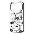 レイ・アウト iPhone 18 Pro用 / 17 Pro用 / ムーミン / maru 衝撃吸収 バンパー ハイブリッドケース / PICNIC RJ-AP58K4TB/MT124