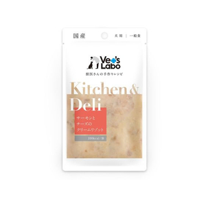 ジャパンペットコミュニケーションズ Kitchen & Deli サーモンとチーズのクリームリゾット 80g FCE560K-KDD5-イメージ1