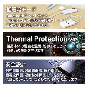 エレコム 残量表示機能付きモバイルバッテリー(10000mAh/22．5W) しろちゃん DE-C76-10000WF-イメージ8