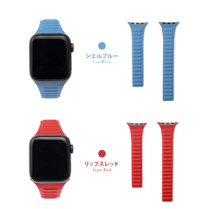 WEARPLANET Apple Watch 49/46/45/44/42mm用Slim Line マグネットリンクバンド Cream Taupe WP23189AWCR-イメージ14