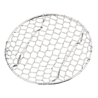 江部松商事 18-8 手編み亀甲 足付 目皿 11cm FC211LW-7703700