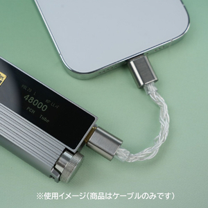 iBasso Audio TypeC to Lighting OTGケｰブル CB18L-イメージ4