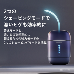 フィリップス Philips Compact Shaver 800 Series コンパクトシェーバー 800 シリーズ S802/05 スチールブルーグラデーション S802/05-イメージ8
