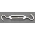 エスコ ターンバックル Hook&Hook アルミ・ステンレス製 12.2mm FCY8423-EA638KE-23