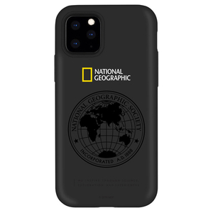 National Geographic iPhone 11 Pro Max用ケース Global Seal Double Protective Case ブラック NG17189I65R-イメージ1