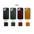 ABBI SIGNATURE iPhone 15 Pro用VINTAGE イタリアンレザー MagSafe対応バックカバー タン ABS26189I15PR-イメージ12