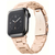 GAACAL Apple Watch Series 1-8/SE1-2/Ultra [42/44/45/49mm]用プラスチックバンド ピンクベージュ Z00147PBB-イメージ1