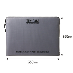キングジム テクスケース Lサイズ グレー TXC100-GY-イメージ8