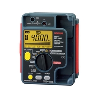 三和電気計器 デジタル絶縁抵抗計 1000V／500V／250V FC021JG-3334031
