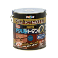 アサヒペン 油性高耐久アクリルトタンα 3KG オーシャンブルー FC957NU