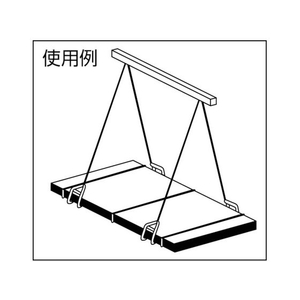三木ネツレン DD-B型 0.5TON フック 0.55216128158 FC498HH-4486293-イメージ2