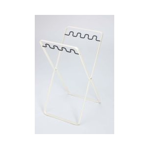 山崎実業 ﾚｼﾞ袋ｽﾀﾝﾄﾞ ﾌﾟﾚｰﾄ BK YZﾚｼﾞﾌｸﾛSTBK-イメージ1