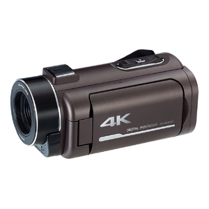 nexxion 4Kデジタルムービーカム ブラウン FV-4K800T nexxion 4Kデジタルムービーカム ブラウン FV-4K800T