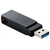 エレコム USBメモリ(32GB) ブラック MF-RMU3B032GBK-イメージ1