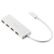 エレコム USB Type-C 4ポートUSB2.0ハブ しろちゃん U2HC-H040WF-イメージ1